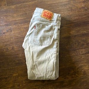 Men’s Levi’s 30x30 tan jeans